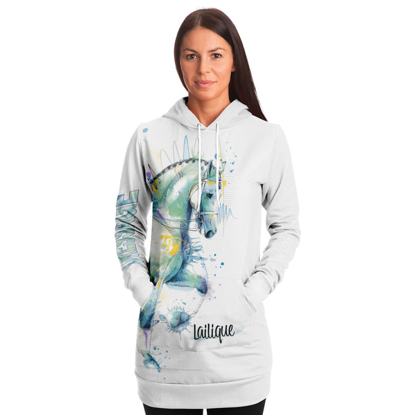 Dressage Horse Personalized Watercolor Hoodie