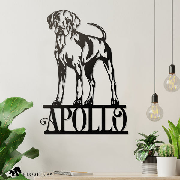 Louisiana Catahoula Leopard Dog personalized wall decor