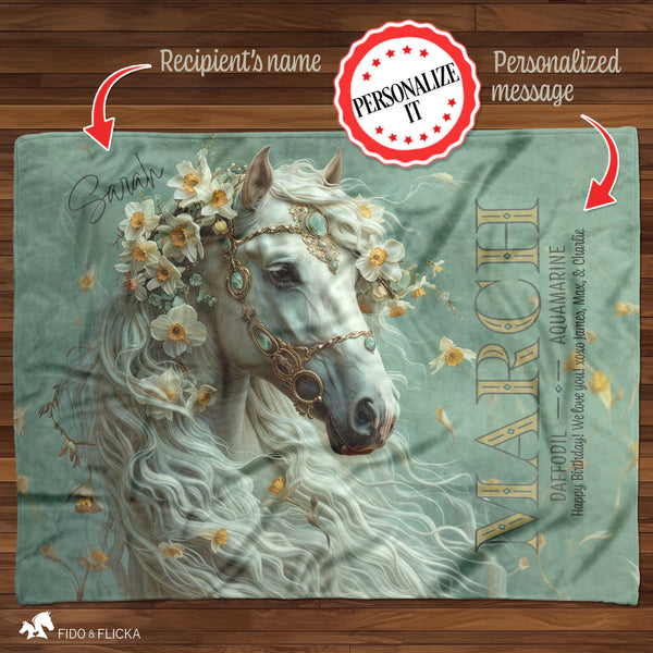 march birth month gift for horse lovers