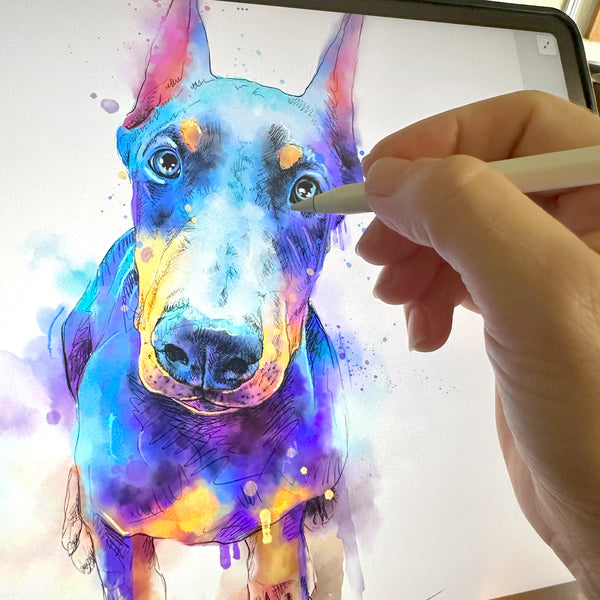 Preview Your Custom Pet Portrait – Bring Their Spirit to Life