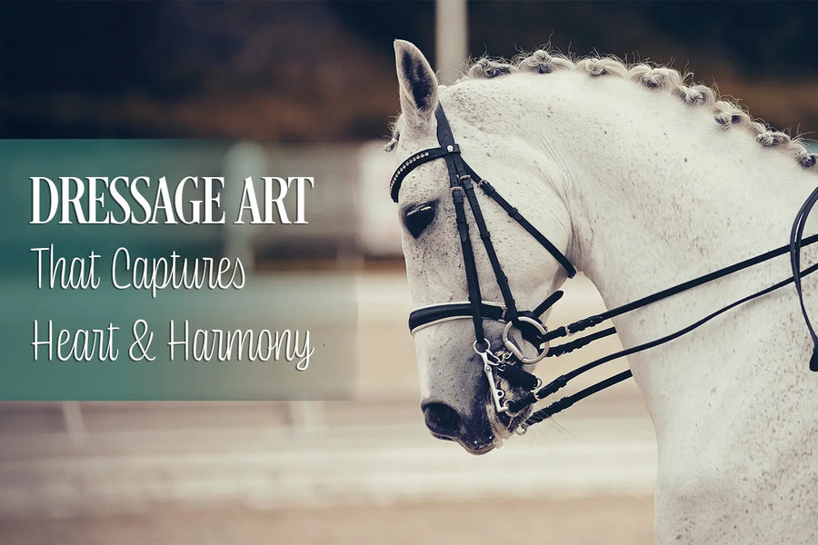 dressage art products that capture heart and harmony