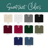 embroidered sweatshirt colors