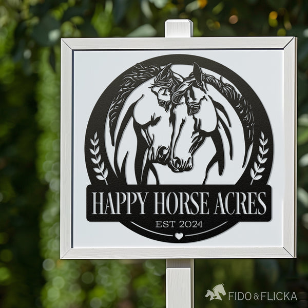 farm and ranch personalized barn sign