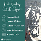 quality outdoor metal signs made in USA