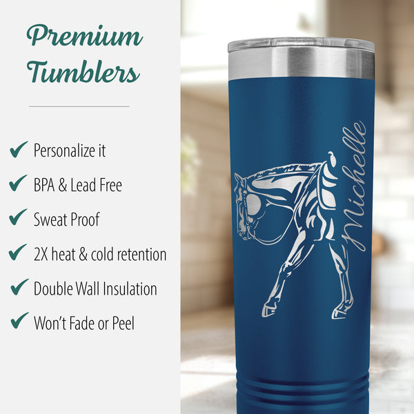 premium stainless steel tumbler features that is personalized