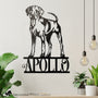 Louisiana Catahoula Leopard Dog personalized wall decor