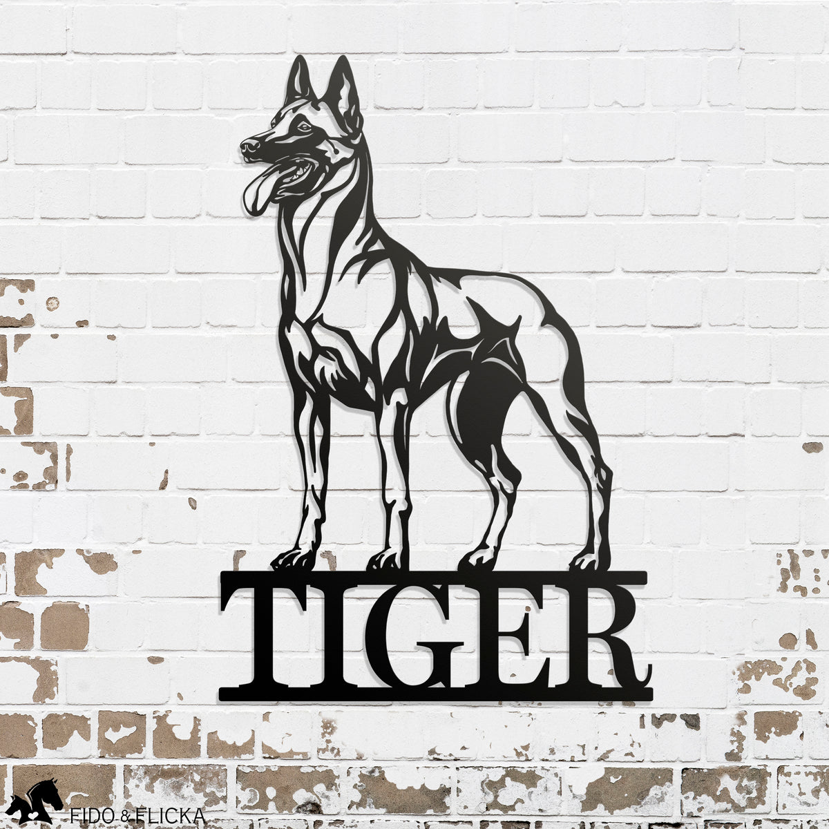 malinios metal wall sign custom