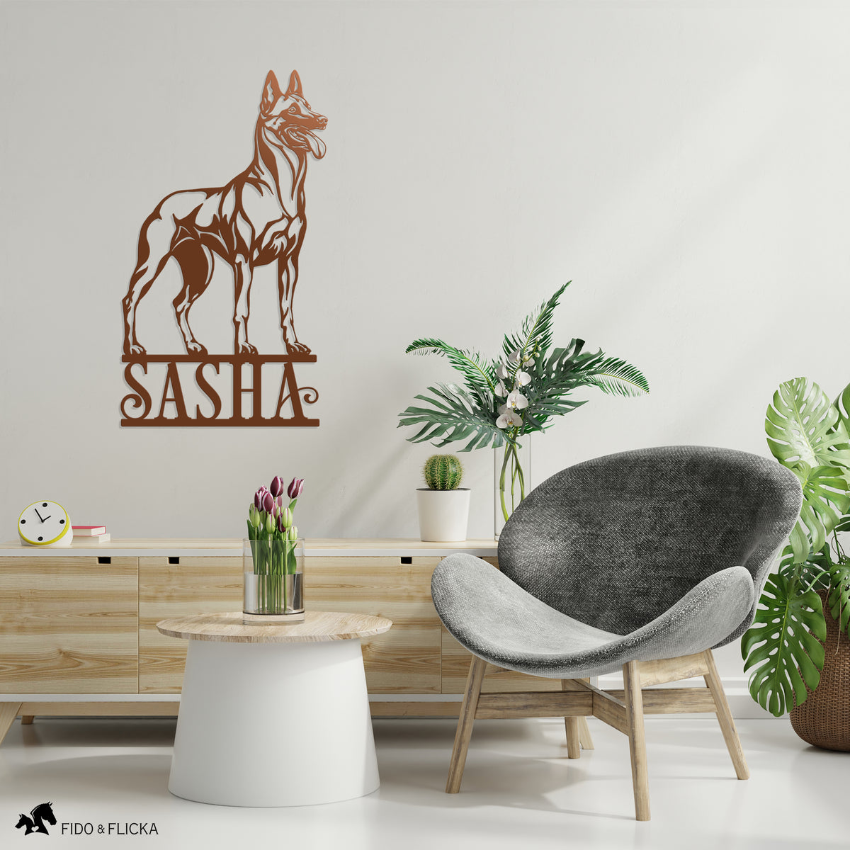 malinios personalized metal wall art sign