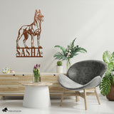 malinios personalized metal wall art sign